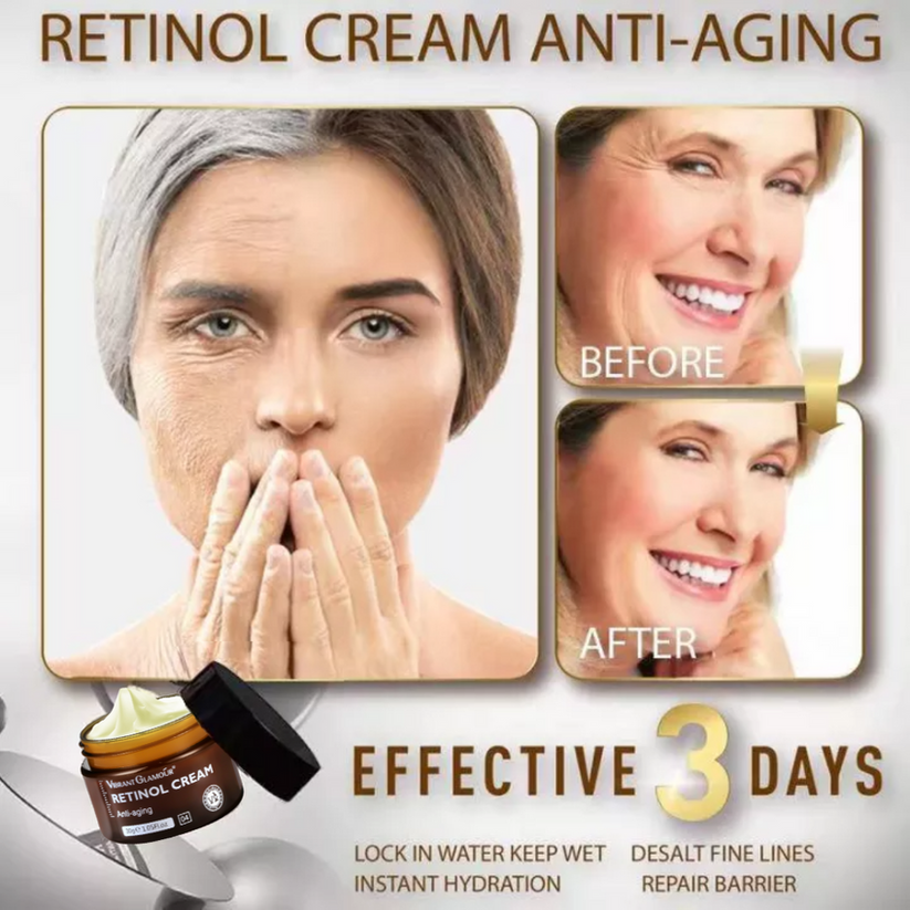 Anti-Aging Retinol Natural Face Cream - Korean Made
