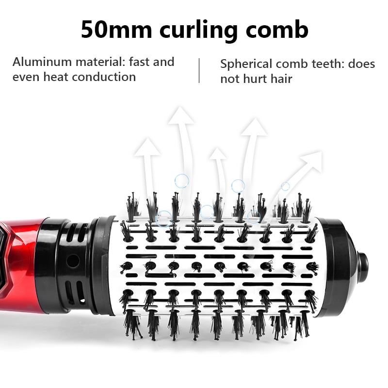 5-In-1 Hot Air Styler And Rotating Hair Dryer For Dry Hair, Curly Hair, Straighten Hair