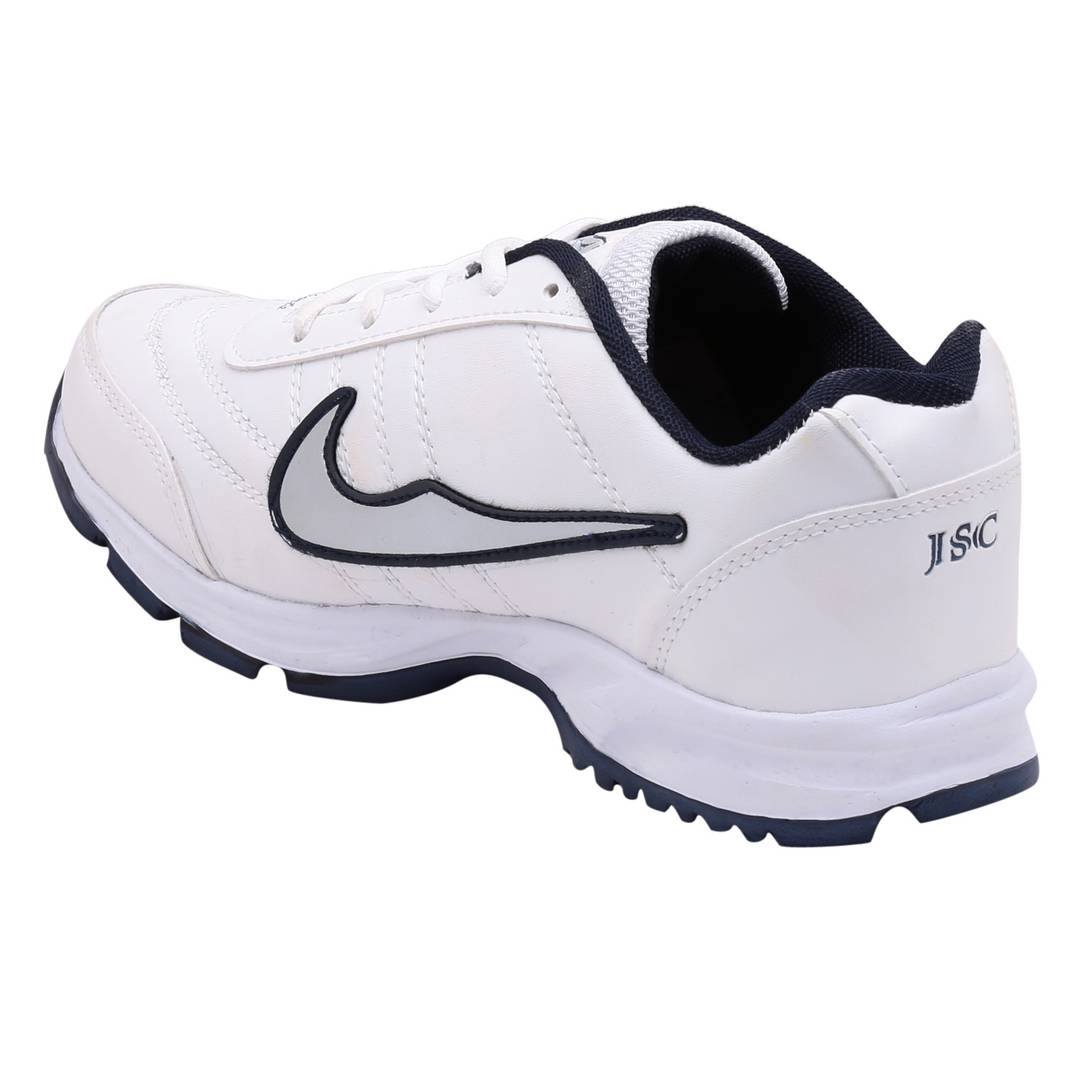 Men Sport White Running Shoes