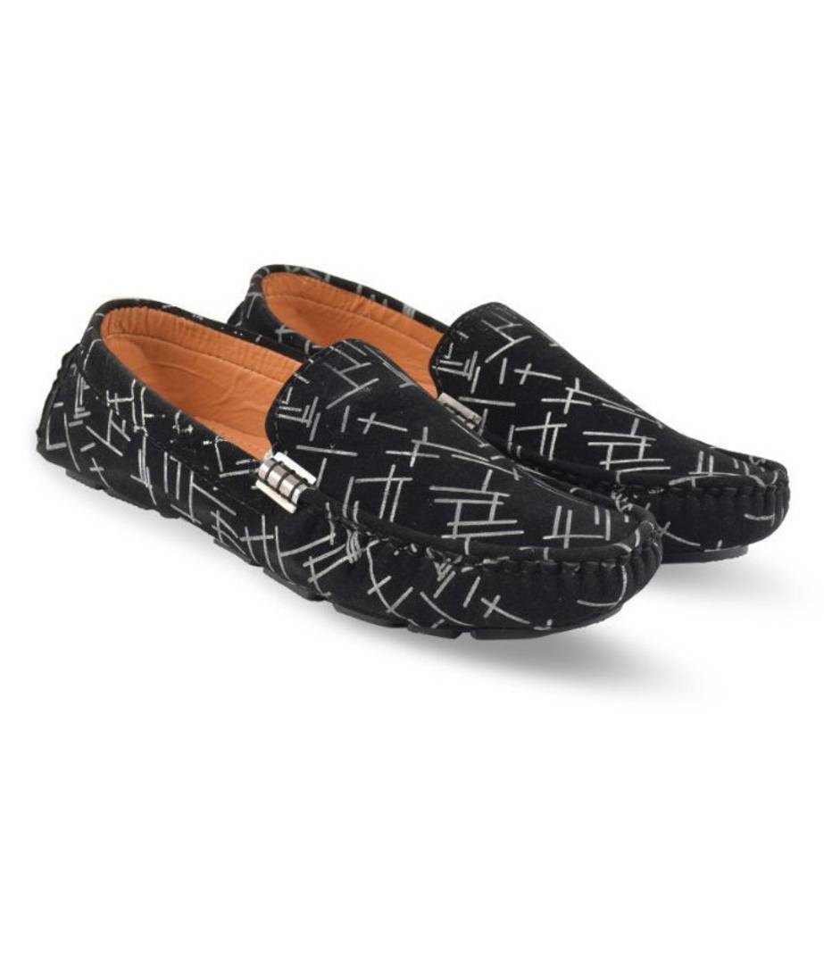 Stylish Black Loafer Shoe For Men