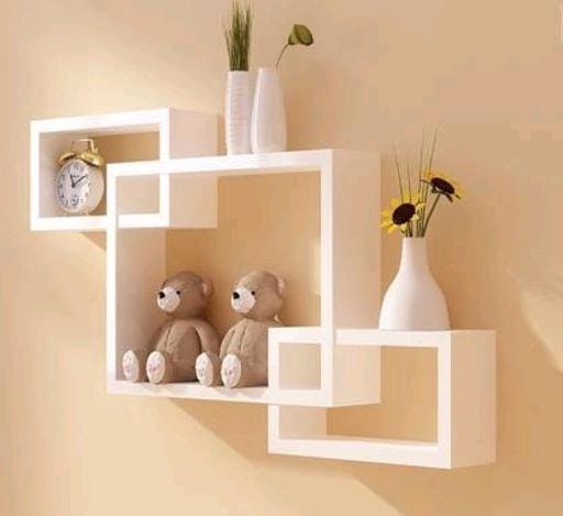Stylish Wooden Wall Shelf