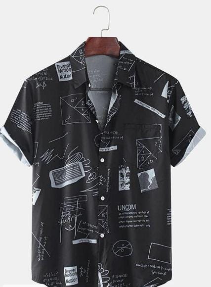 Rayon Stretchable Digital Printed Regular Fit Full Sleeves Casual Shirt
