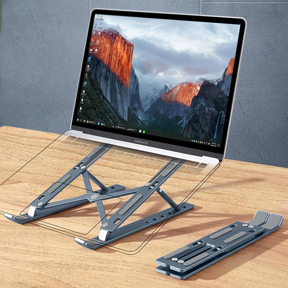 ADJUSTABLE FOLDABLE LAPTOP AND TABLET STAND