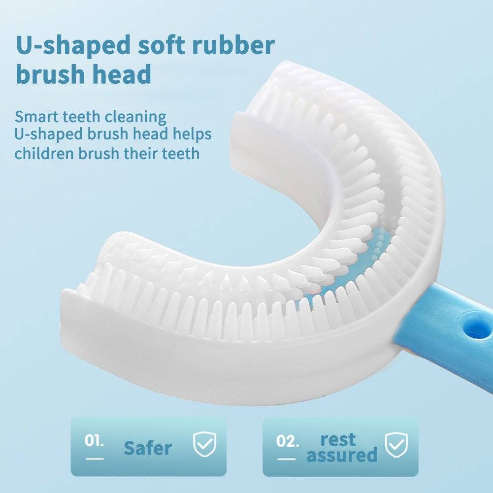 Kids U-Shaped Toothbrush ( Set of 2 )